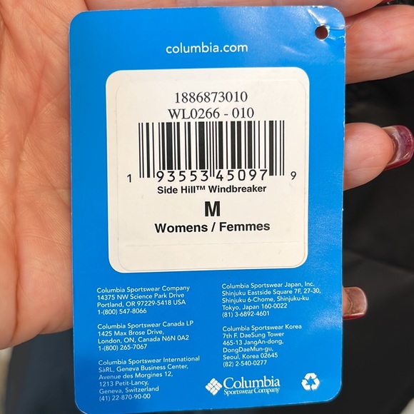 NWT Columbia windbreaker - Picture 9 of 9